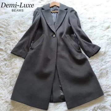 Demi-Luxe BEAMS 울 비버 체스터 코트 일본제 S