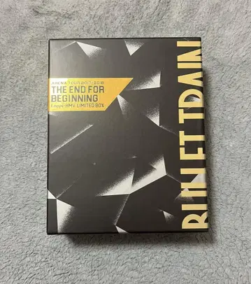 초특급 THE END FOR BEGINNING 한정판 BluRay