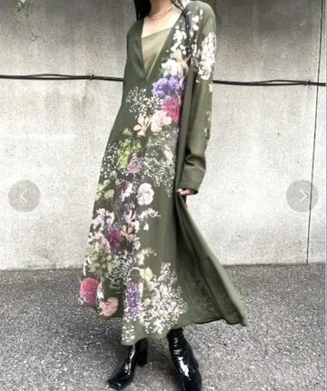 ameri 2way green Dress
