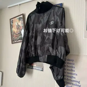 카모플라쥬 집업 나일론 자켓