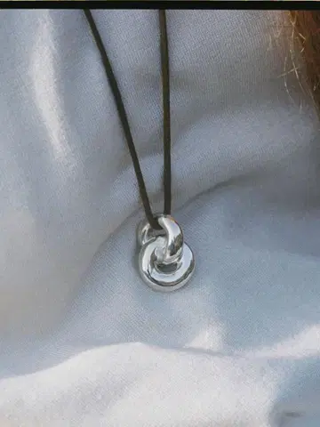 [ 미사용 새상품 ] Llife DOUBLE RING PENDANT