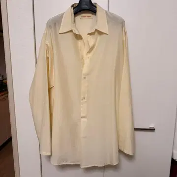 barbell object 24ss 실크 풀오버 셔츠