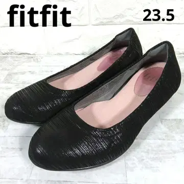 fitfit 플랫슈즈 발레 슈즈 스웨이드 광택 23.5