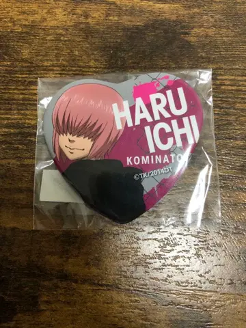 (미개봉 새상품) 다이아의 A 코미나토 하루이치 하트 캔뱃지
