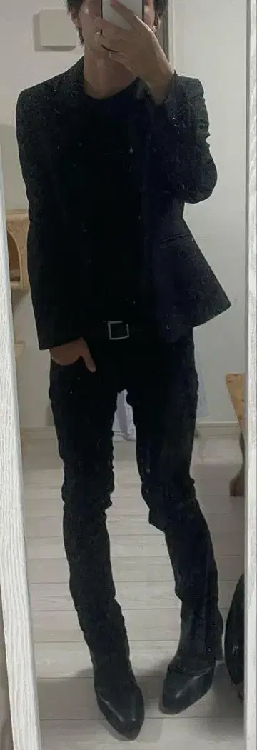 테일러드 자켓 hedi style hedislimane