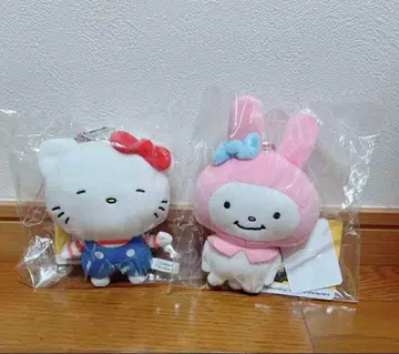 니시무라 유우지 산리오 헬로키티 마이멜로디 봉제 인형 참