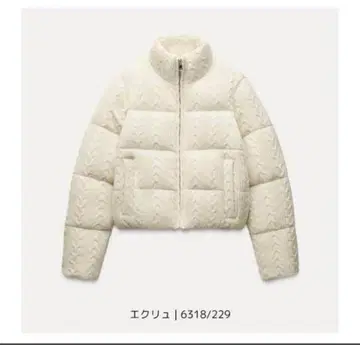 ZARA 퀼팅 아노락 s 사이즈