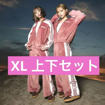 adidas W ADIBREAK VELOUR TT TP 핑크