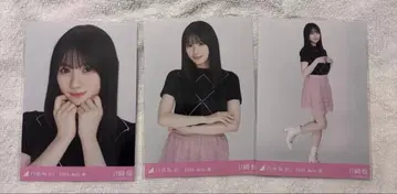 노기자카46 브로마이드 카와사키 벚꽃 프릴 미니 스커트 컴프