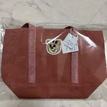 페이러 올드 테디 와펜 토트백 핑크