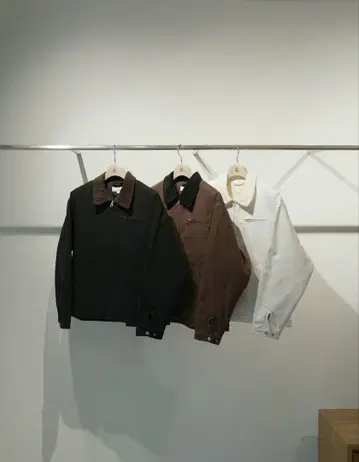 bonbon store 패디드 워크 자켓 브라운 B5004