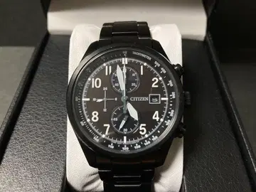 CITIZEN WATCH 에코 드라이브 크로노그래프 밀리터리 모델