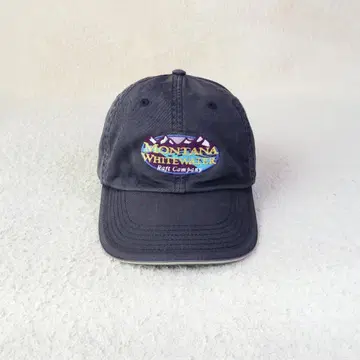 90s~00s USA 기업 로고 캡 그레이 차콜 베이스볼