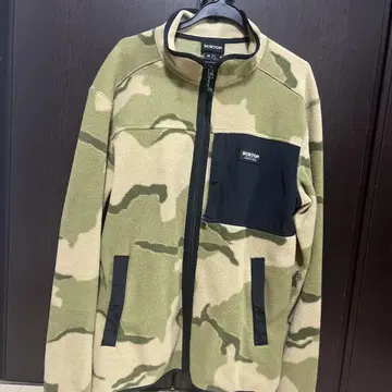 BURTON 플리스 자켓 M 카모플라쥬