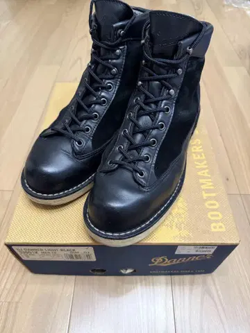 Danner Light Black 워크 부츠 10