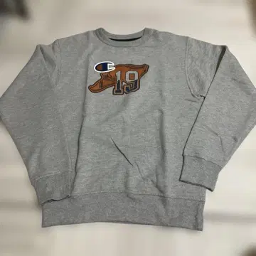 Champion 그레이 스웨트 셔츠 L