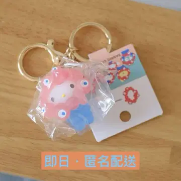 만박 산리오 미야쿠미야쿠 클리어 키링 헬로키티