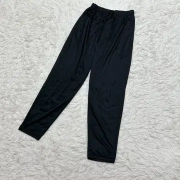 [ c6349 ] 이지 팬츠 저지 블랙 허리밴딩