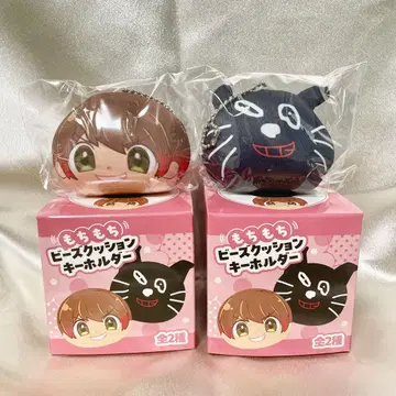 도쿄 키요돔 모찌모찌 비즈 쿠션 봉제 인형 키요 고양이 키요 세트