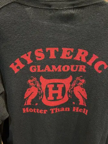 [ 초레어 ] HYSTERIC GLAMOUR 헨리넥 긴팔 셔츠