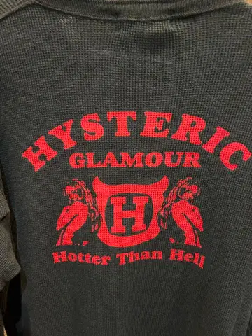 [ 초레어 ] HYSTERIC GLAMOUR 헨리넥 긴팔 셔츠