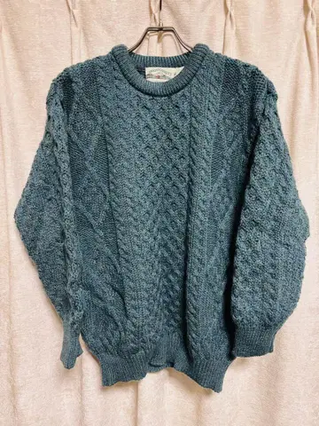 aran crafts 아란 니트 피셔맨 니트 유로 빈티지