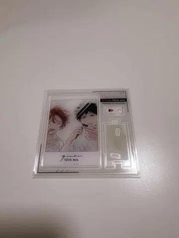 기븐 10th mix 코미코미 혜택 아크릴 카드 스탠드 키즈 나츠키