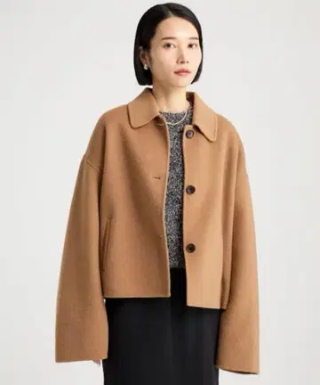 BABYLONE 리버 숏 자켓 코트
