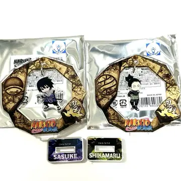 2세트 NARUTO 닌자 마을 흔들흔들 아크릴 스탠드 시카마루 사스케