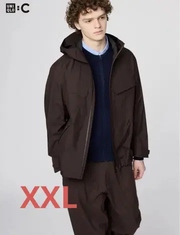 UNIQLO : C 유니클로C 블록테크 후드티