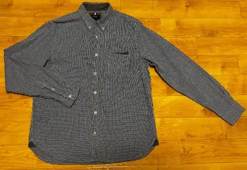 [ 새상품급 ] BEAMS HEART BD 셔츠 XL 파랑 도트
