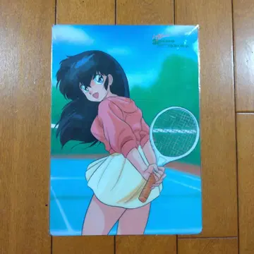 레어 레트로 메종일각 오토나시 쿄코 테니스웨어 당시물 책받침