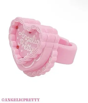 Angelic Pretty Happy Cakes 반지 핑크