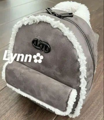 EMODA WEB 한정판 페이크 무스탕 백팩 백팩 GYDA