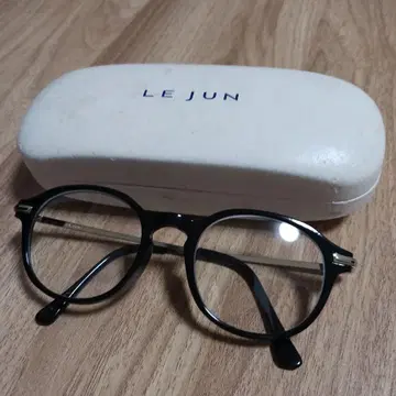 [다테] LE JUN 블랙 라운드형 안경