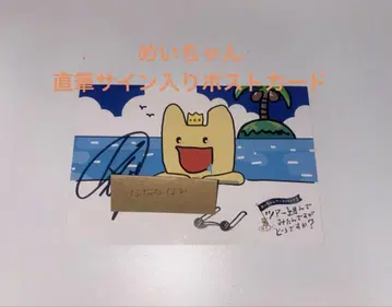 메이짱 친필 사인 엽서 2019