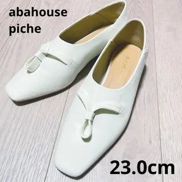 ABAHOUSE piche 리본 포함 플랫슈즈 23.0cm 새상품급