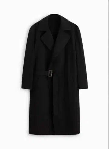 ZARA 블랙 트렌치코트 벨트 포함