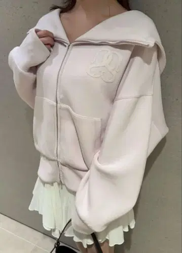 SNIDEL 볼륨 후드티 PNK 2025년형