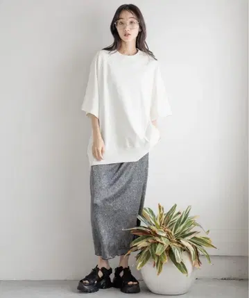 LOWRYS FARM 요류 플리츠 스커트 미사용 새상품