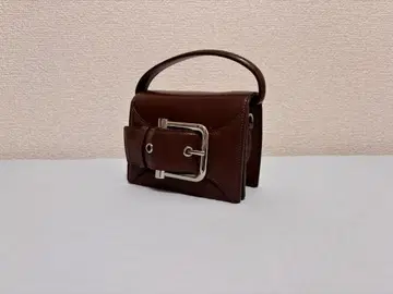 osoi 2way 백 OSOI BELTED BROCLE MICRO 브라운