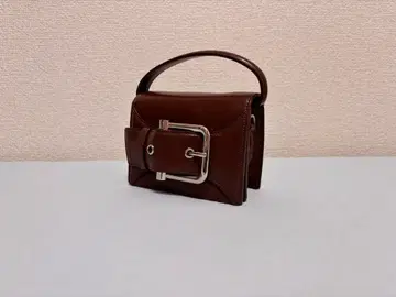 osoi 2way 백 OSOI BELTED BROCLE MICRO 브라운