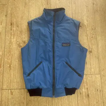 80s 빅택 patagonia 파랑 베스트 S