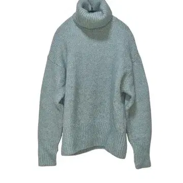 ZARA 터틀넥 스웨터 민트 그린 S 사이즈
