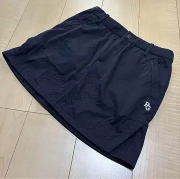 PEARL GATES 네이비 스커트 속기모