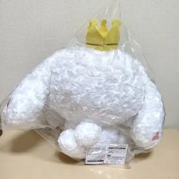 시나모롤 LOVE 폭신폭신 왕관 BIG 봉제 인형 블루