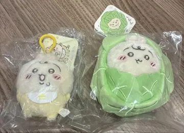 [ 메루카리 택배 ] 치이카와 baby 마스코트 양배추 토끼 세트