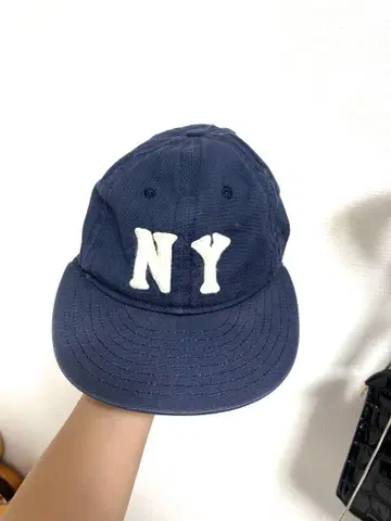 Ebbets Field Flannels NY 캡 네이비