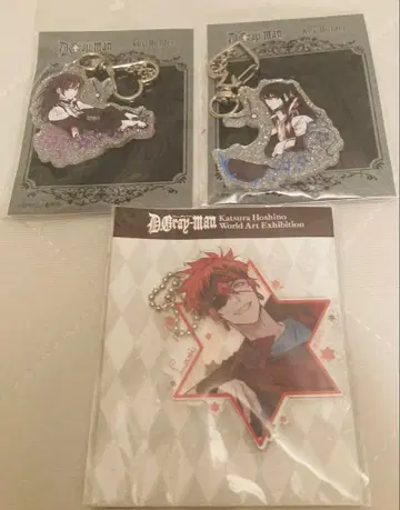 D.Gray-man 칸다 유우 라메 아크릴 키링 리나리 리 라비