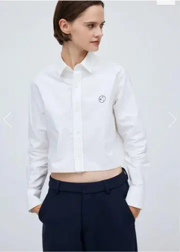 도쿄 위클리 저널 크롭 셔츠